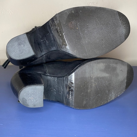 Acne Studios Pistol Boots Black Leather Ankle Booties EU 37 - Picture 9 of 14